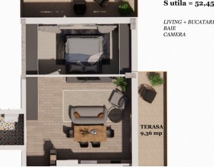 Appartement 2 chambres à vendre dans Cluj-napoca, zone Iris