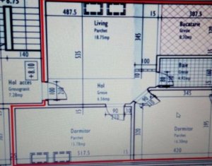 Appartement 3 chambres à vendre dans Floresti