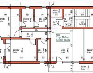 , 82m2 dans Cluj-napoca, zone Manastur
