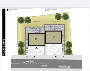 Duplex 3 niveluri, 150 mp, S+P+1E,  liniste, aer curat, Tauti, Floresti
