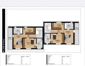 Duplex 3 niveluri, 150 mp, S+P+1E,  liniste, aer curat, Tauti, Floresti