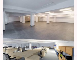 Spatiu de inchiriat la parter, 300 mp, open space, ultrainisat, 6 parcari