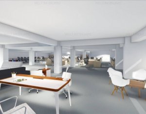 Spatiu de inchiriat la parter, 300 mp, open space, ultrainisat, 6 parcari