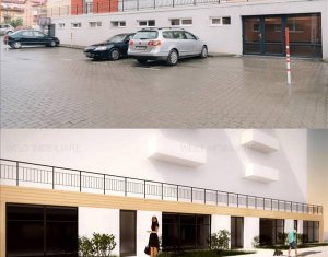 Spatiu de inchiriat la parter, 300 mp, open space, ultrainisat, 6 parcari