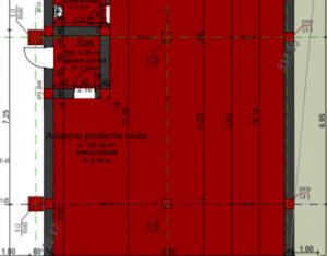 Spatiu in Gheorgheni, 160 mp, open space, S+P, vitrina 8 ml, 3 parcari