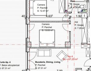 Lakás 3 szobák eladó on Cluj-napoca