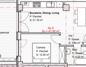 Lakás 2 szobák eladó on Cluj-napoca