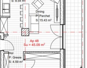 Lakás 2 szobák eladó on Cluj-napoca