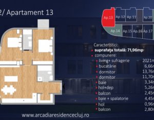 Lakás 3 szobák eladó on Cluj-napoca