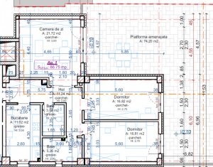 Lakás 3 szobák eladó on Cluj-napoca, Zóna Centru