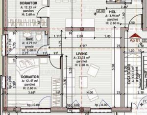Appartement 3 chambres à vendre dans Cluj-napoca, zone Zorilor