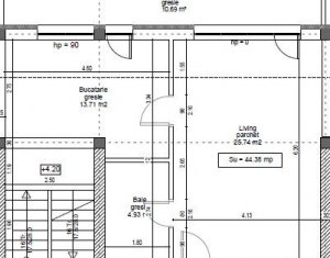 Appartement 2 chambres à vendre dans Cluj-napoca