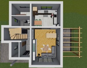 Maison 4 chambres à vendre dans Chinteni