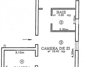 Appartement 3 chambres à vendre dans Cluj-napoca, zone Iris