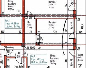 Lakás 3 szobák kiadó on Cluj-napoca, Zóna Marasti