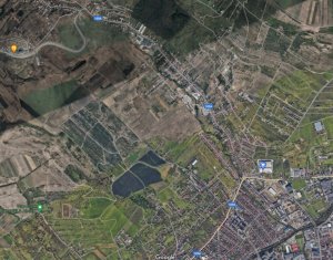 Teren intravilan de vanzare, 1,5 H, vedere panoramica, zona Iris-Auchan