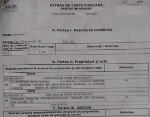 Teren 2371 mp, Apahida-Campenesti, expunere Sudica, Biserica de Lemn