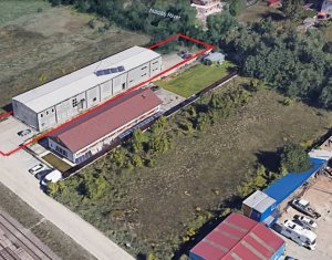 Hala 800mp pe teren de 1900mp, autorizata ISU, zona Baciu - Napolact