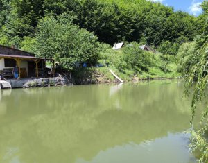 Casa de vacanta, cu lac, 5640 mp teren, Huta, com. Chiuiesti, jud. Cluj