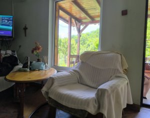 Casa de vacanta, cu lac, 5640 mp teren, Huta, com. Chiuiesti, jud. Cluj