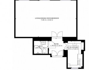 Appartement 1 chambres à louer dans Cluj-napoca, zone Centru