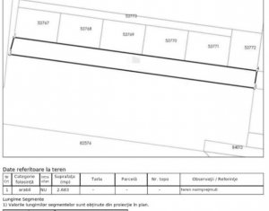 Terrain à vendre dans Floresti