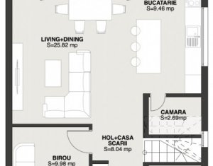 Ház 5 szobák eladó on Apahida