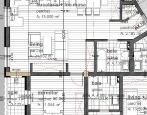Appartement 2 chambres à vendre dans Cluj-napoca, zone Grigorescu