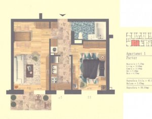 Appartement 2 chambres à vendre dans Cluj-napoca