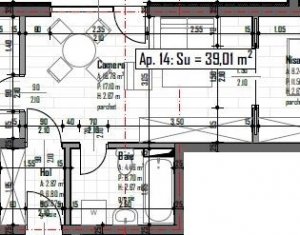 Lakás 2 szobák eladó on Floresti