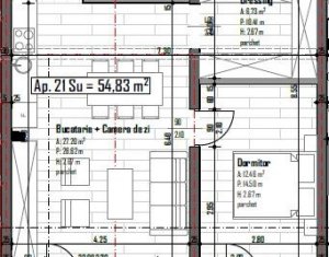 Lakás 2 szobák eladó on Floresti