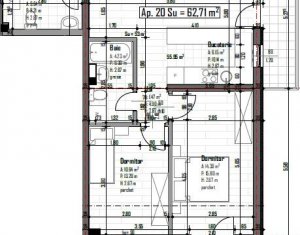 Lakás 3 szobák eladó on Floresti