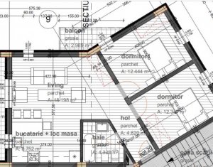 Lakás 3 szobák eladó on Cluj-napoca, Zóna Grigorescu