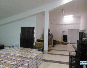 Spatiu de inchiriat pentru, depozit, birouri, 130 mp, in Floresti
