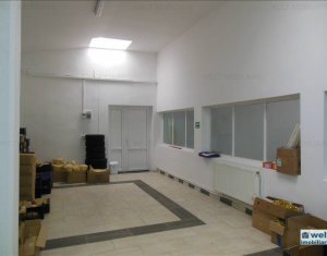 Spatiu de inchiriat pentru, depozit, birouri, 130 mp, in Floresti