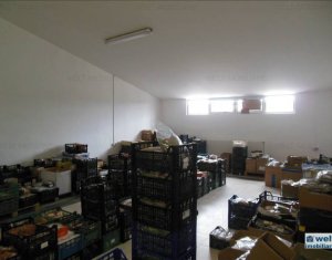 Spatiu de inchiriat pentru, depozit, birouri, 130 mp, in Floresti