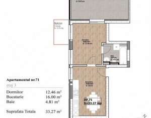 Appartement 1 chambres à vendre dans Cluj-napoca