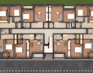 Lakás 2 szobák eladó on Cluj-napoca