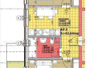 Lakás 2 szobák eladó on Cluj-napoca
