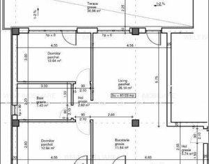 Appartement 3 chambres à vendre dans Cluj-napoca