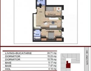 , 67.5m2 on Cluj-napoca