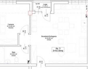 Appartement 2 chambres à vendre dans Cluj-napoca