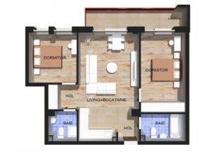 Appartement 3 chambres à vendre dans Cluj-napoca