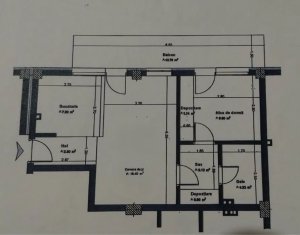 Appartement 2 chambres à vendre dans Floresti