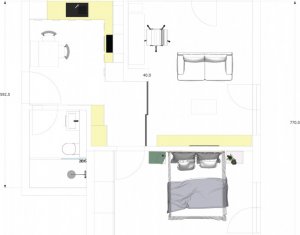 Lakás 2 szobák eladó on Cluj-napoca, Zóna Europa