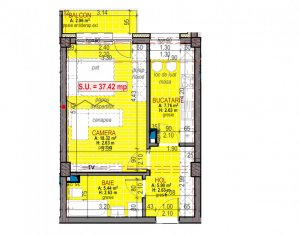 , 55.55m2 in Floresti