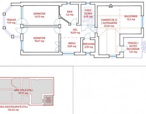 Ház 6 szobák eladó on Cluj-napoca, Zóna Andrei Muresanu