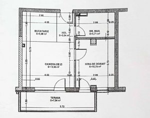 Lakás 2 szobák eladó on Cluj-napoca, Zóna Europa
