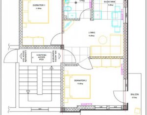 , 55m2 dans Cluj-napoca, zone Buna Ziua