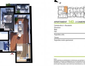 Lakás 2 szobák eladó on Cluj-napoca, Zóna Gheorgheni
